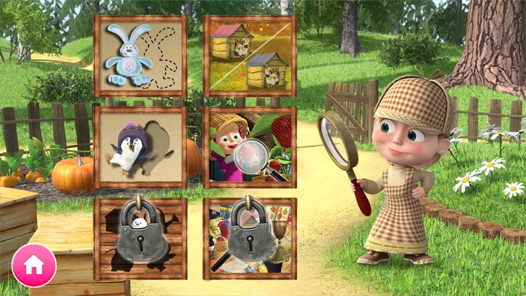 Masha and the Bear Educational  [МОД Unlocked] Screenshot 1