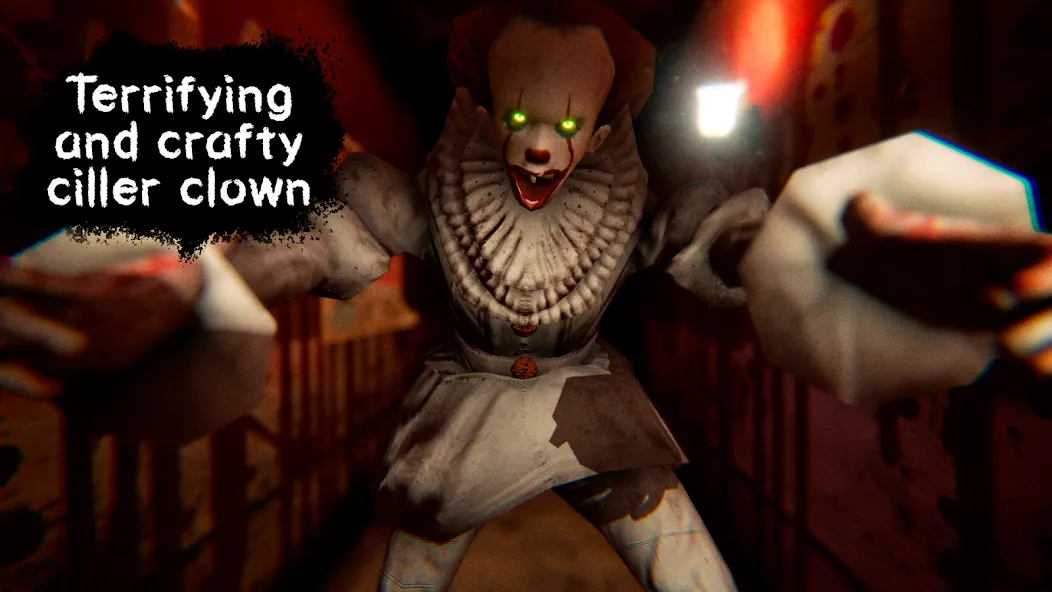 Death Park: Scary Clown Horror (Дэт Парк)  [МОД Бесконечные монеты] Screenshot 1