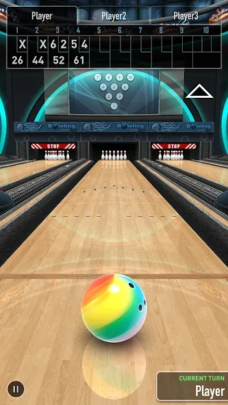 Bowling Game 3D (Боулинг игра 3D)  [МОД Меню] Screenshot 4