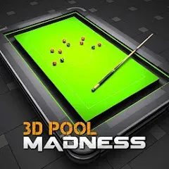 Взлом 3D Pool Madness (Пул Безумие)  [МОД Menu] - полная версия apk на Андроид