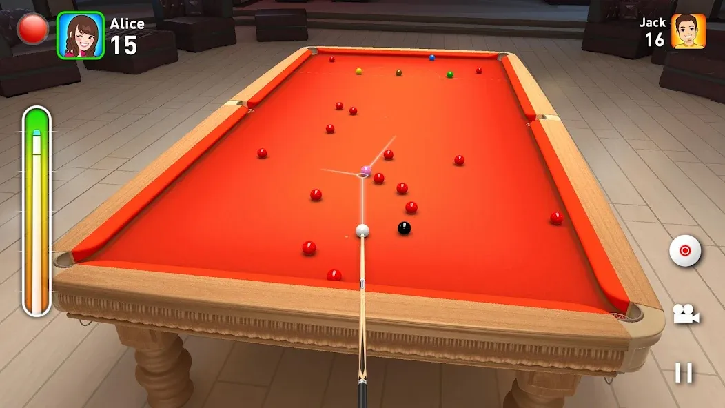 Real Snooker 3D (Реал Снукер 3D)  [МОД Меню] Screenshot 4