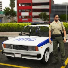 Скачать взлом Police Car Riders: VAZ 2107  [МОД Много монет] - последняя версия apk на Андроид