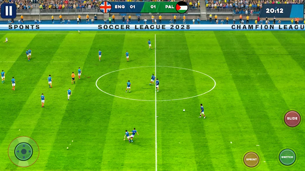 Soccer Games Football League (Соккер Геймс Футбол 2023)  [МОД Бесконечные монеты] Screenshot 1