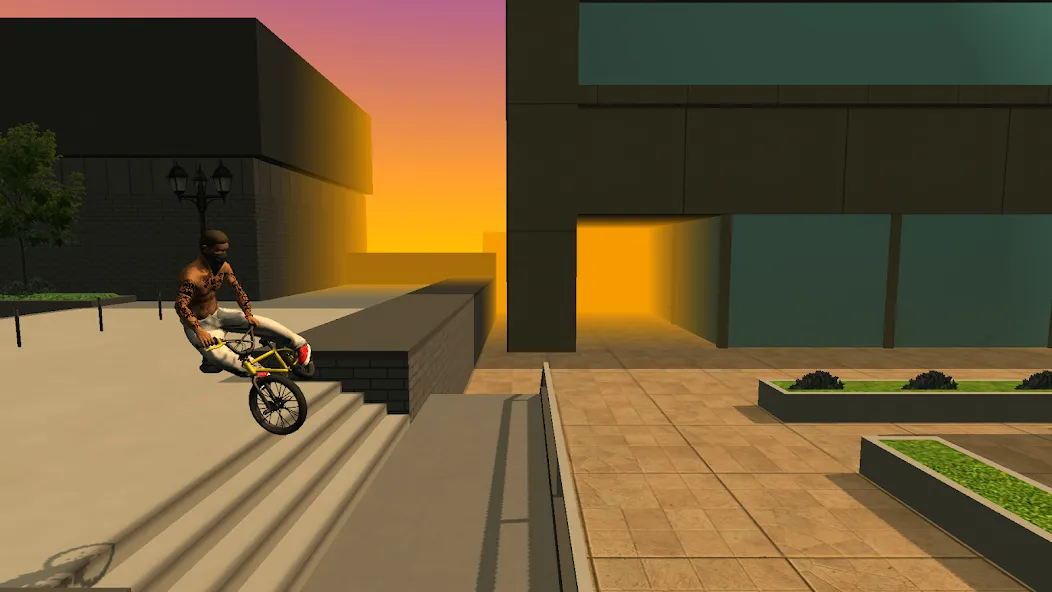 Street Lines: BMX (Стрит Лайнз)  [МОД Бесконечные деньги] Screenshot 2