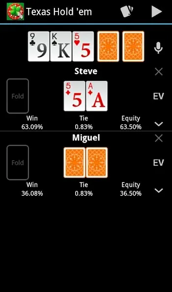 Poker Calculator  [МОД Меню] Screenshot 1