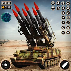 Взлом Tank Battle Army Games 2023  [МОД Unlimited Money] - полная версия apk на Андроид