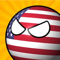 Взломанная e-Sim Countryball Be President  [МОД Mega Pack] - стабильная версия apk на Андроид