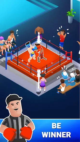 Boxing Gym Tycoon 3D: MMA Club (Боксерская Гимназия Тайкун 3D)  [МОД Unlimited Money] Screenshot 2