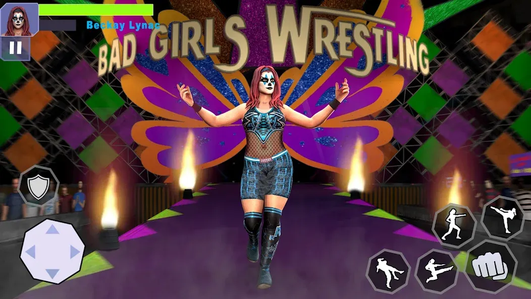 Bad Girls Wrestling Game  [МОД Бесконечные деньги] Screenshot 5