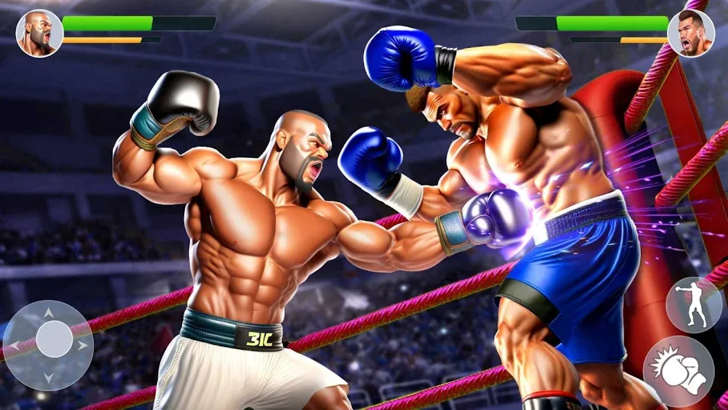 Boxing Heros: Fighting Games (Тэг Боксинг Игры)  [МОД Бесконечные монеты] Screenshot 1