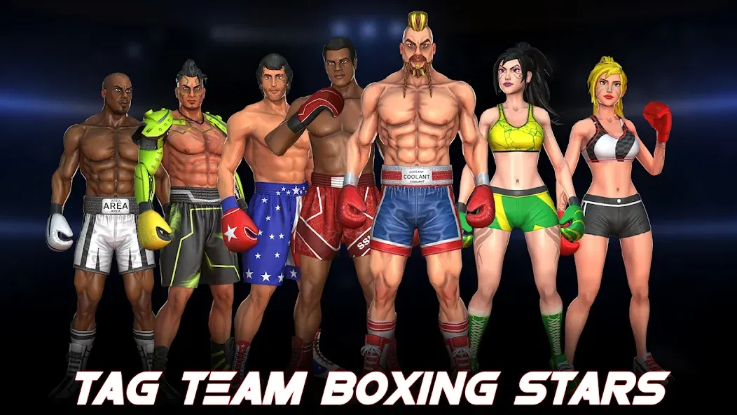 Boxing Heros: Fighting Games (Тэг Боксинг Игры)  [МОД Бесконечные монеты] Screenshot 5