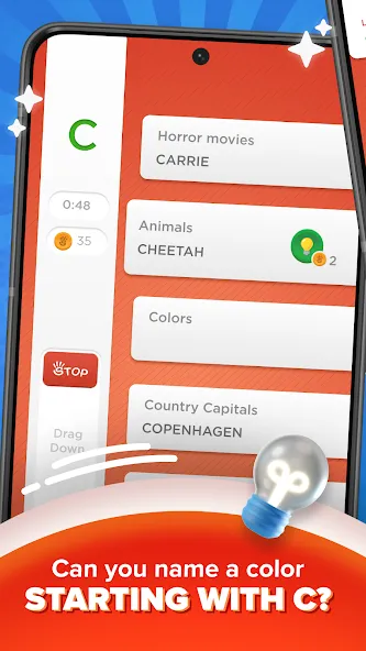 Stop - Categories Word Game  [МОД Mega Pack] Screenshot 3