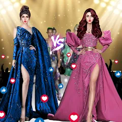 Скачать взломанную Fashion Show: Dress up Games (Фэшн Шоу)  [МОД Много монет] - полная версия apk на Андроид