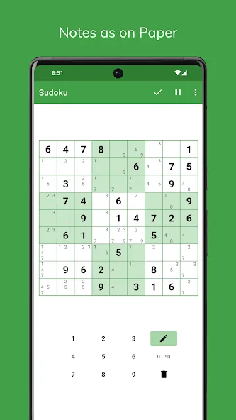 Sudoku  [МОД Все открыто] Screenshot 3