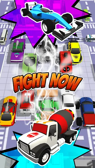 Superhero Car Merge Battle  [МОД Mega Pack] Screenshot 5