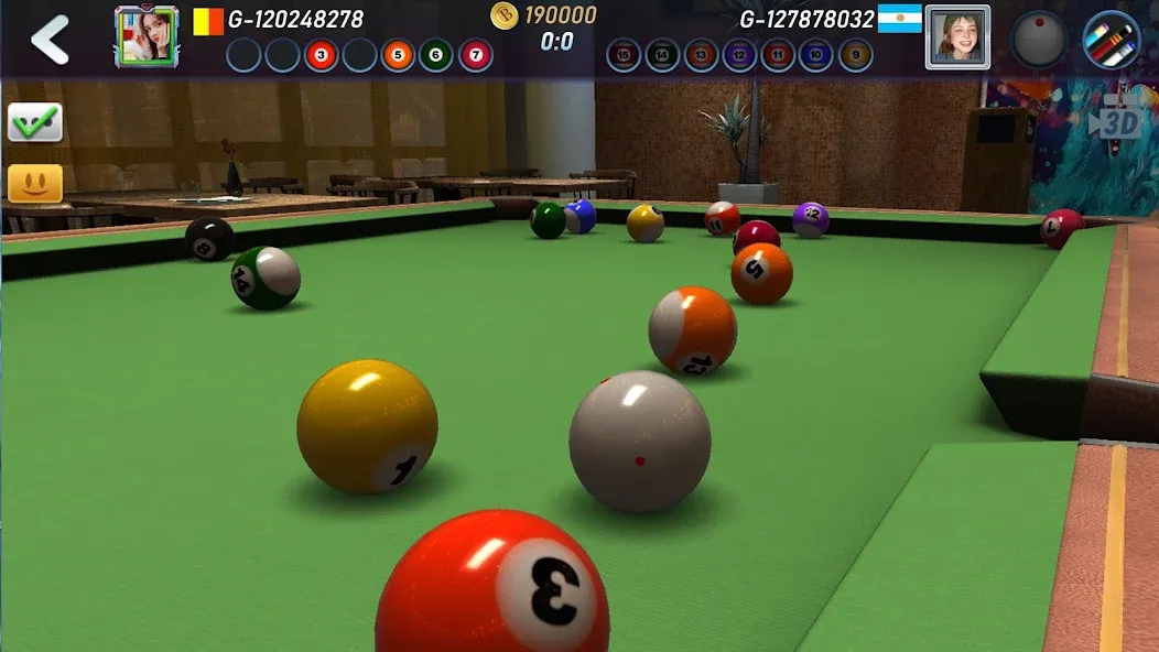 Real Pool 3D 2 (Риал Пул 3Д 2)  [МОД Бесконечные деньги] Screenshot 1