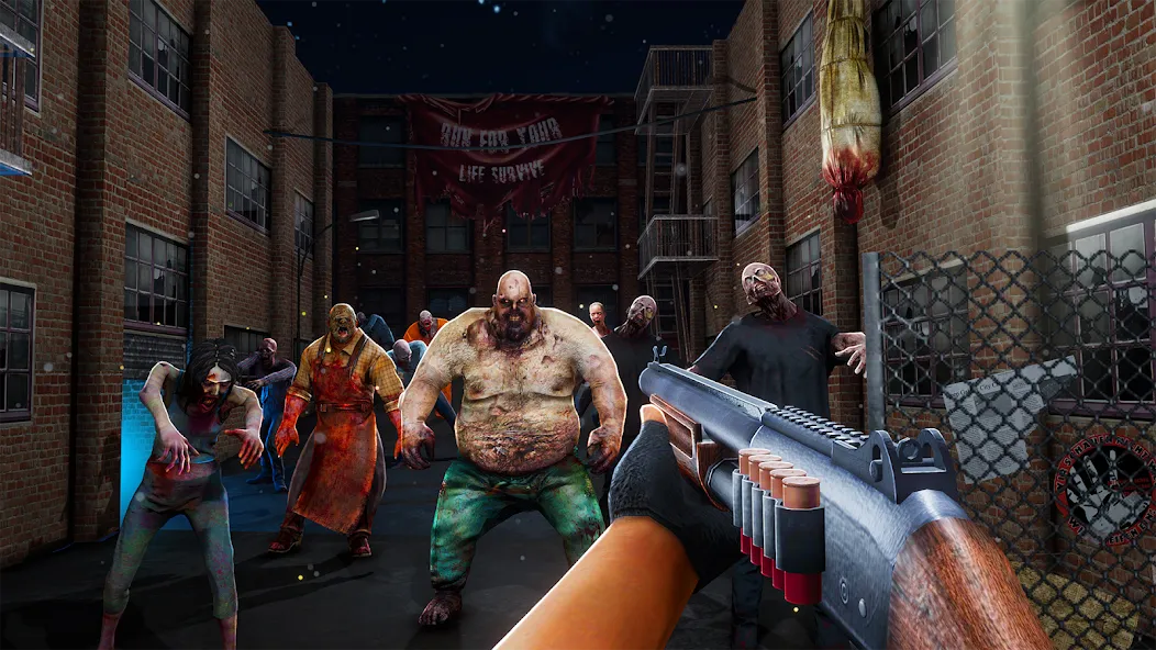 Zombination - FPS Zombie Games (Зомбинация)  [МОД Много монет] Screenshot 3