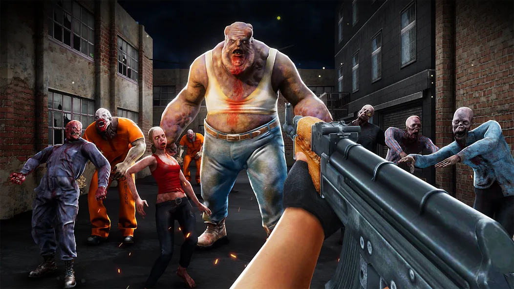 Zombination - FPS Zombie Games (Зомбинация)  [МОД Много монет] Screenshot 4