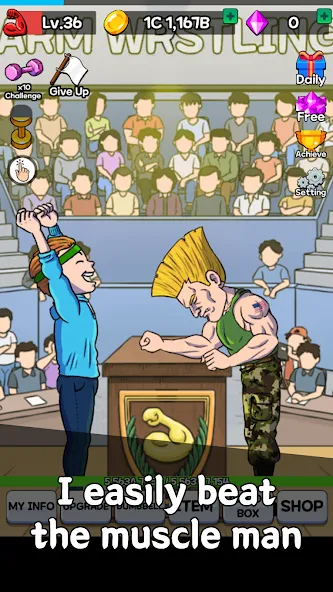 Arm Wrestling Clicker (Армреслинг Кликер)  [МОД Menu] Screenshot 5