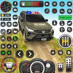 Скачать взлом Flying Prado Car Robot Game  [МОД Unlimited Money] - полная версия apk на Андроид