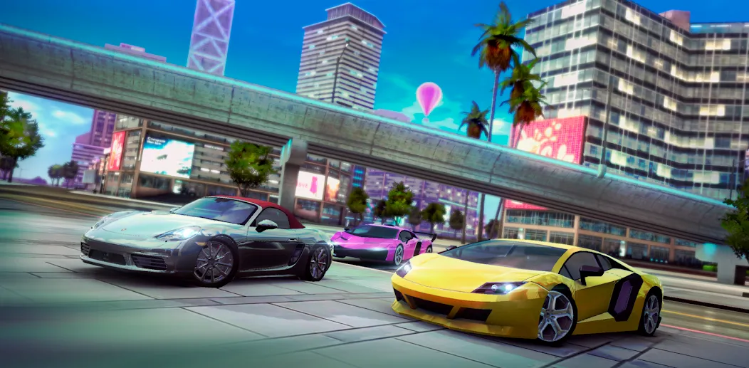 XCars Street Driving (ИксКарз Стрит Драйвинг)  [МОД Mega Pack] Screenshot 4