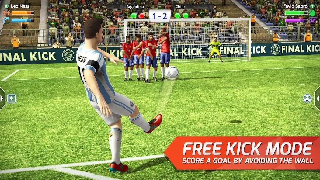 Final Kick: Online Soccer (Финаль кик)  [МОД Бесконечные деньги] Screenshot 2