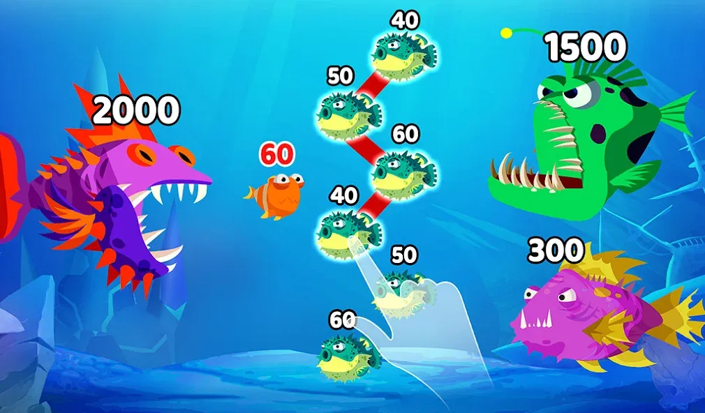 Fish Town IO: Mini Aquarium (Фиш Таун Ай Ой)  [МОД Много денег] Screenshot 1