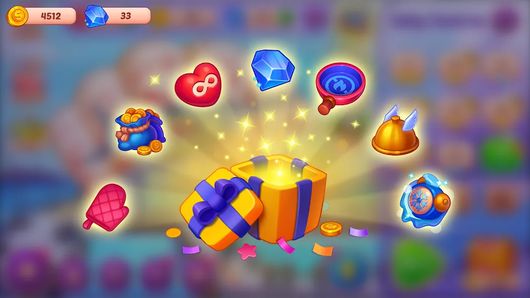 Cooking Crush - Cooking Game (Кукинг Краш)  [МОД Бесконечные деньги] Screenshot 5