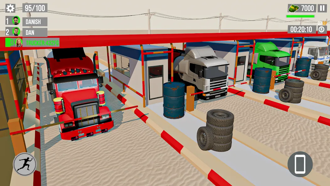 Euro Truck Gas Station Games  [МОД Много денег] Screenshot 4