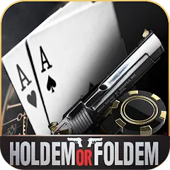 Взломанная Holdem or Foldem - Texas Poker (Холдем или Фолдем)  [МОД Много денег] - последняя версия apk на Андроид