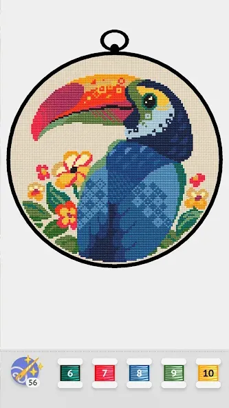 Cross Stitch Club (Кросс Стич Клуб)  [МОД Меню] Screenshot 4