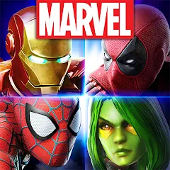 Скачать взломанную MARVEL Strike Force: Squad RPG (Марвел Страйк Форс)  [МОД Много денег] - стабильная версия apk на Андроид