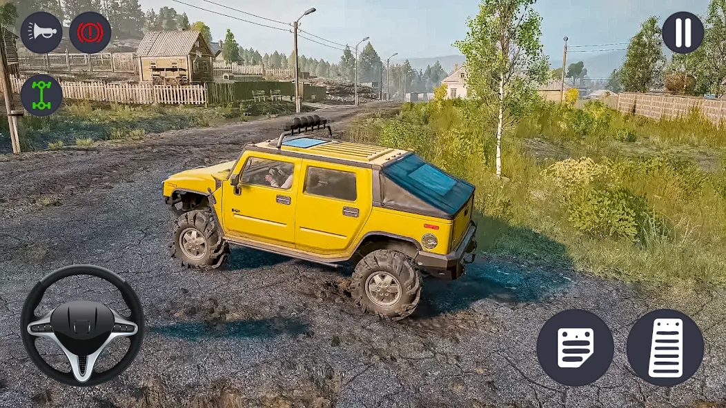 4x4 Jeep Offroad Car Driving (Джип Оффроуд Автомобиль Вождения)  [МОД Mega Pack] Screenshot 5