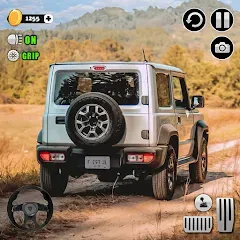 Скачать взломанную 4x4 Jeep Offroad Car Driving (Джип Оффроуд Автомобиль Вождения)  [МОД Mega Pack] - полная версия apk на Андроид