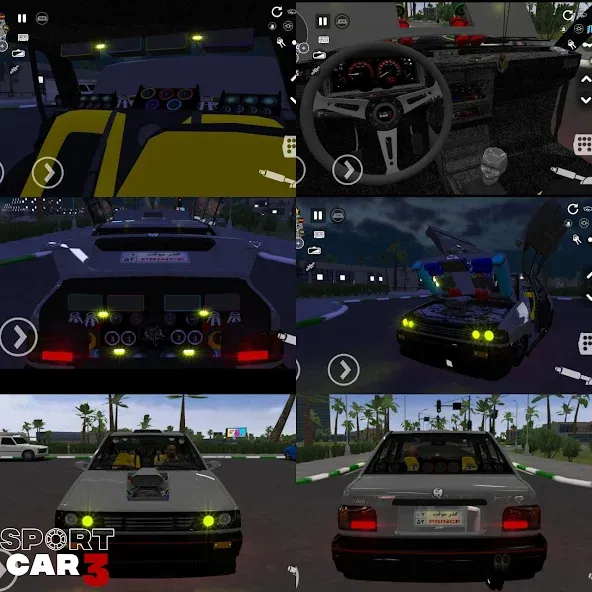 Sport car 3 : Taxi & Police - (Спорткар 3)  [МОД Много монет] Screenshot 3