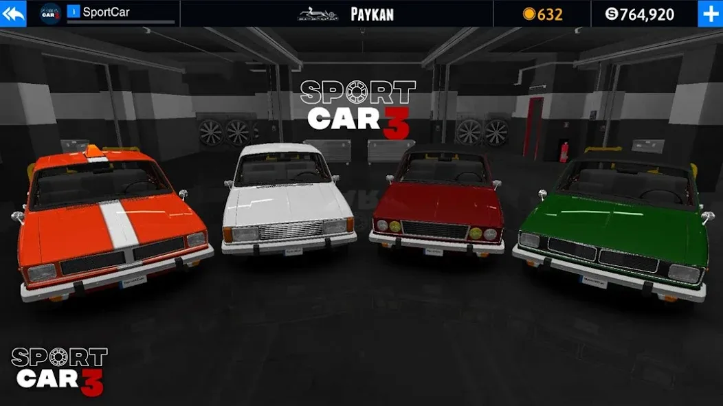 Sport car 3 : Taxi & Police - (Спорткар 3)  [МОД Много монет] Screenshot 4