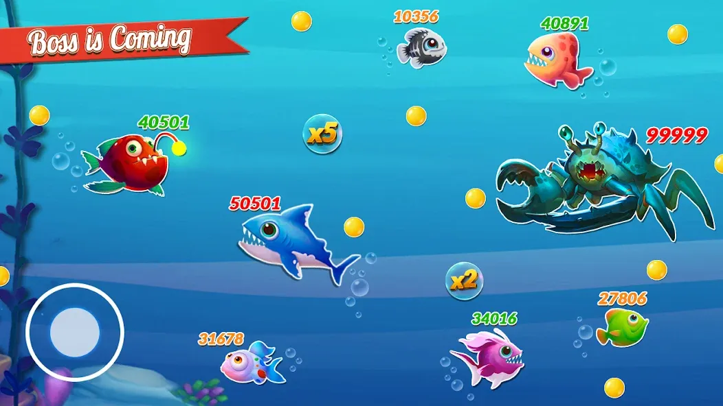 Fish.IO Fish Games Shark Games (Фиш Ай О Фиш Геймс Шарк Геймс)  [МОД Много денег] Screenshot 3