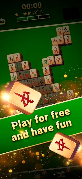 Mahjong Smash Majong Solitaire (Маджонг Смэш Маджонг Солитер)  [МОД Много монет] Screenshot 4