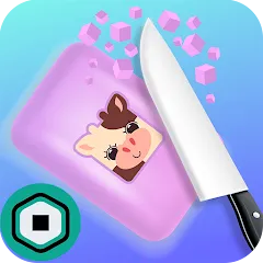 Взломанная Robux Slice Soap (Робакс Слайс Соап)  [МОД Все открыто] - последняя версия apk на Андроид