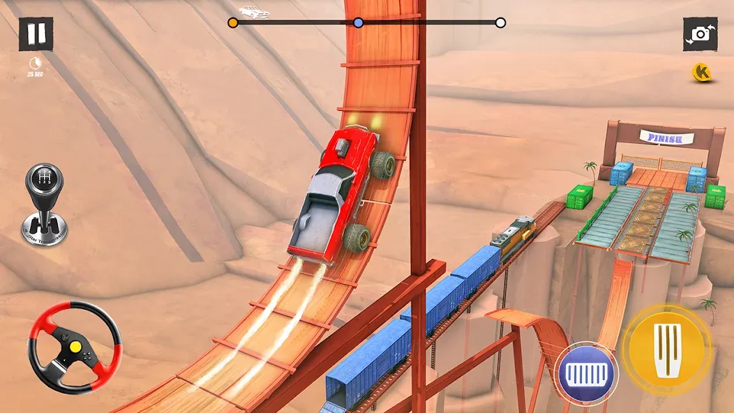 Car Stunt Games 3D Car Games  [МОД Unlocked] Screenshot 5