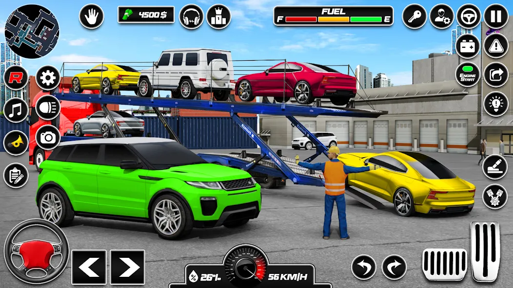 Car Transporter 3d:Truck Games  [МОД Бесконечные монеты] Screenshot 3