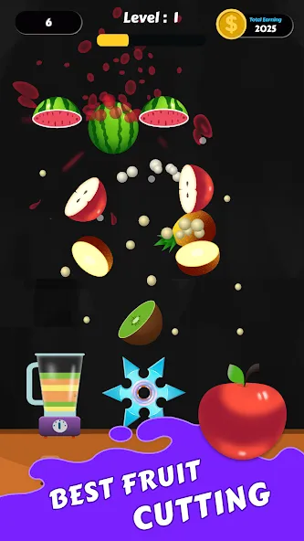 Fruit Cut Master - Crazy Slash (Фрут Кат Мастер)  [МОД Все открыто] Screenshot 3