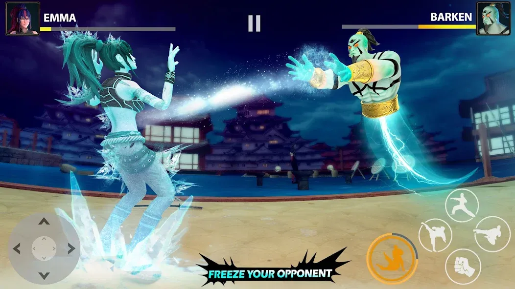 Ninja Clash: Karate Fighters (Ниндзя Мастер)  [МОД Бесконечные деньги] Screenshot 3