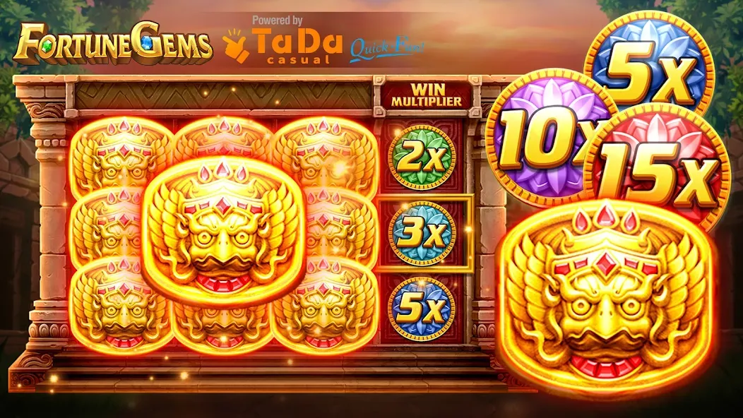 Slot Fortune Gems-TaDa Games (Слот Форчун Гемс)  [МОД Mega Pack] Screenshot 1