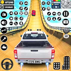 Взломанная Ramp Car Game - Car Stunt (Рамп Кар Гейм)  [МОД Unlimited Money] - последняя версия apk на Андроид