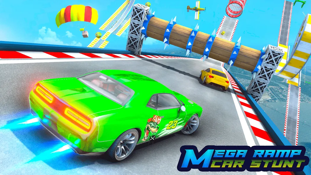 Ramp Car Games: GT Car Stunts (Рамп Кар Игры)  [МОД Menu] Screenshot 2