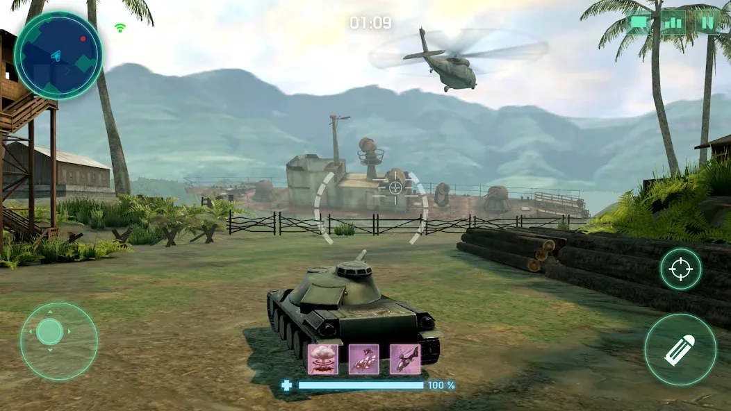 War Machines：Tanks Battle Game (Вар Машины)  [МОД Mega Pack] Screenshot 1