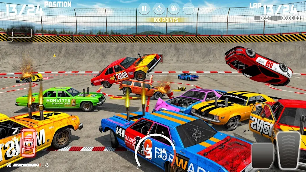 Demolition Derby: Car Games  [МОД Все открыто] Screenshot 2