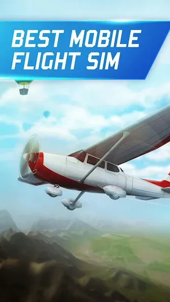 Flight Pilot: 3D Simulator  [МОД Много монет] Screenshot 2