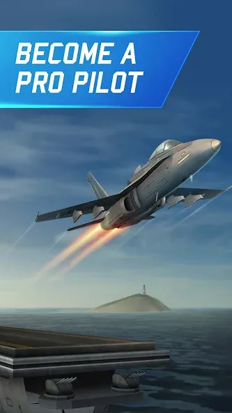 Flight Pilot: 3D Simulator  [МОД Много монет] Screenshot 4